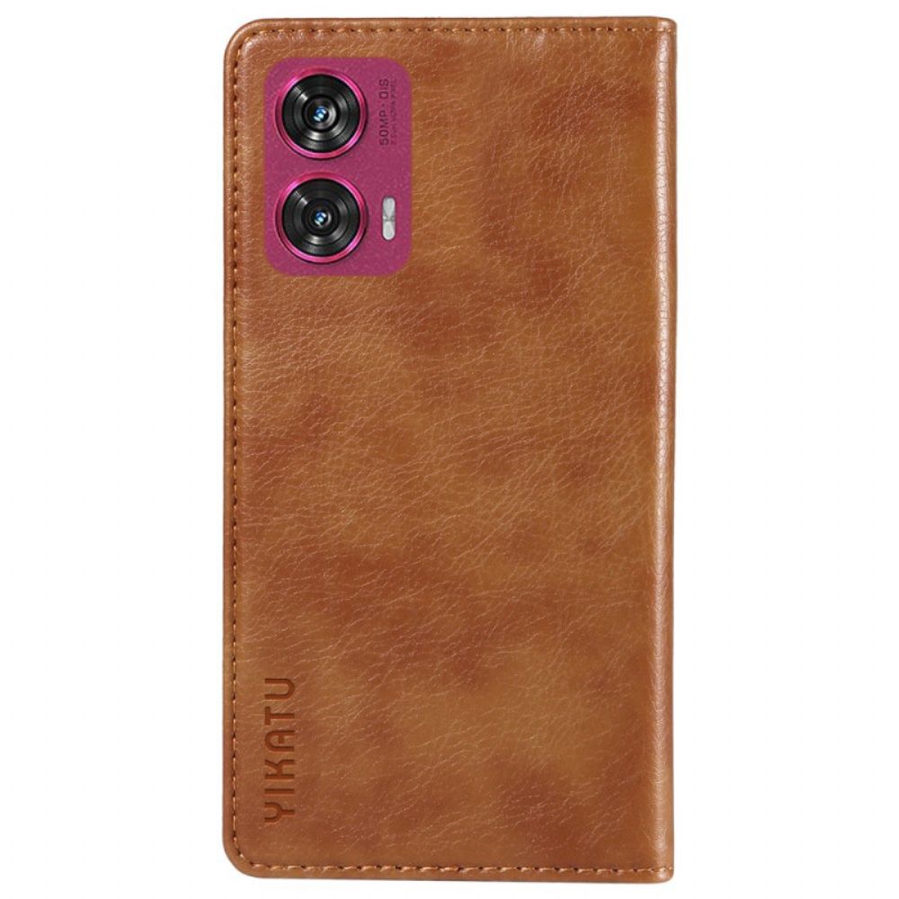 Flip Case Motorola Edge 50 Fusion Vintage Yikatu