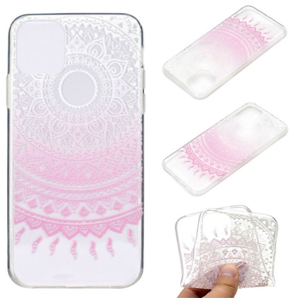 Handyhülle Für iPhone 13 Transparentes Farbiges Mandala