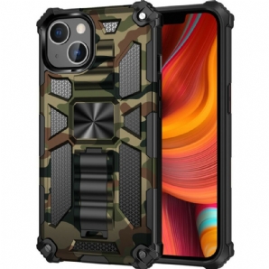 Hülle Für iPhone 13 Camouflage Abnehmbare Stütze