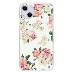 Hülle Für iPhone 13 Freiheitsblumen