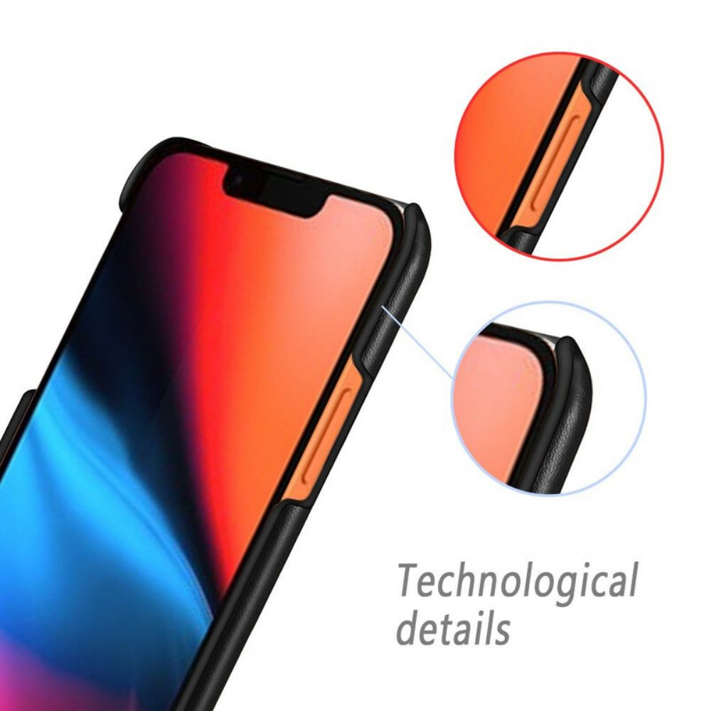 Hülle Für iPhone 13 Ksq Lederoptik