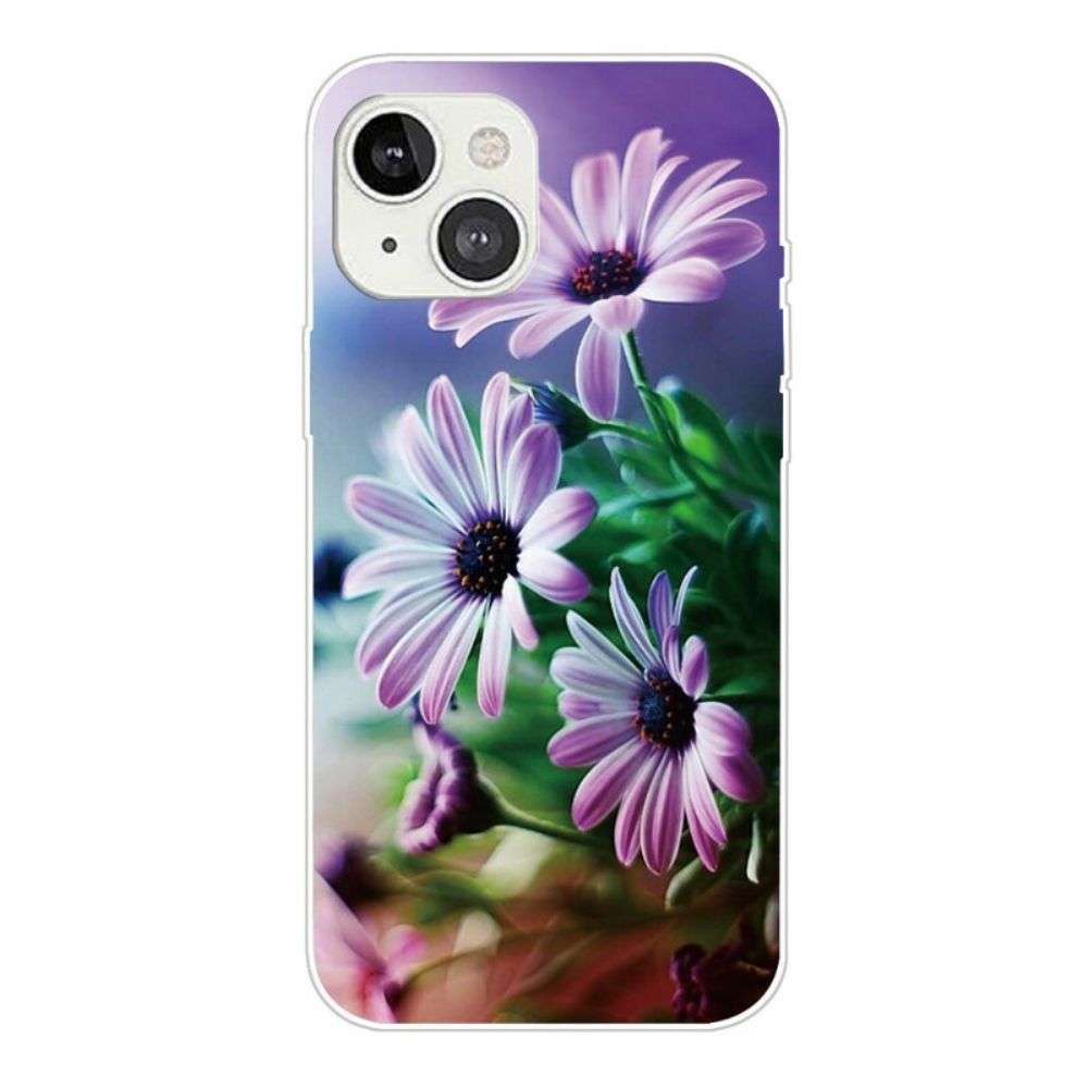 Hülle Für iPhone 13 Realistische Blumen