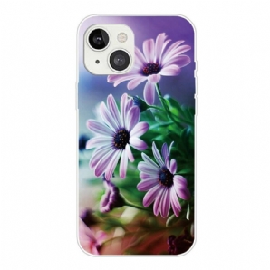 Hülle Für iPhone 13 Realistische Blumen