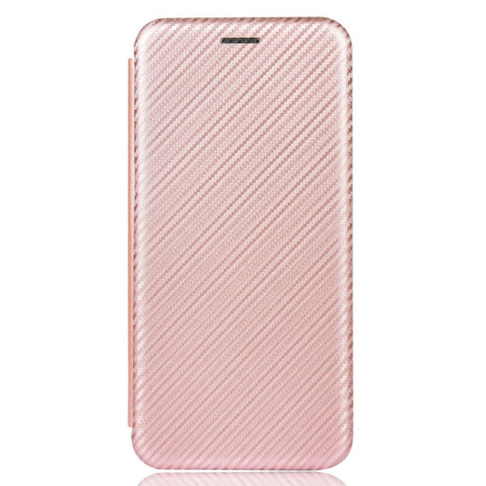 Schutzhülle Für iPhone 13 Flip Case Kohlefaser