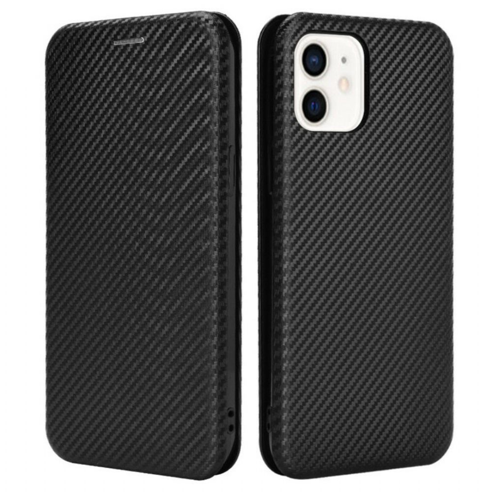 Schutzhülle Für iPhone 13 Flip Case Kohlefaser