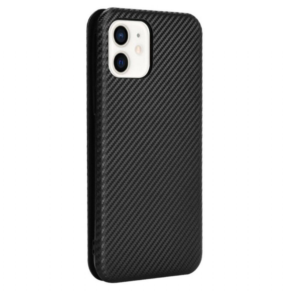 Schutzhülle Für iPhone 13 Flip Case Kohlefaser