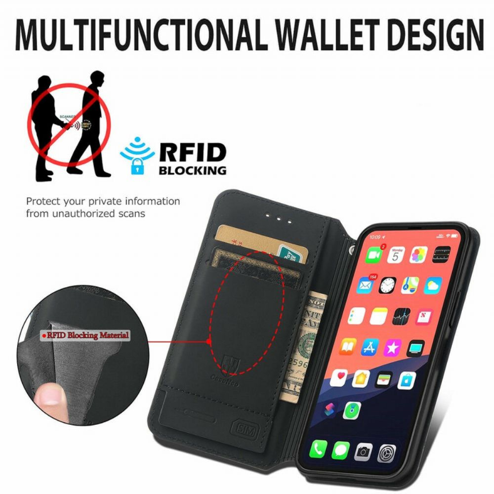 Schutzhülle Für iPhone 13 Flip Case Künstlerischer Rfid