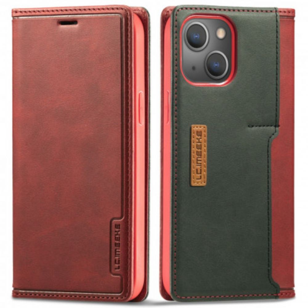 Schutzhülle Für iPhone 13 Flip Case Lc-001 Serie Lc.imeeke