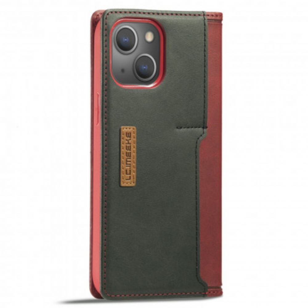 Schutzhülle Für iPhone 13 Flip Case Lc-001 Serie Lc.imeeke