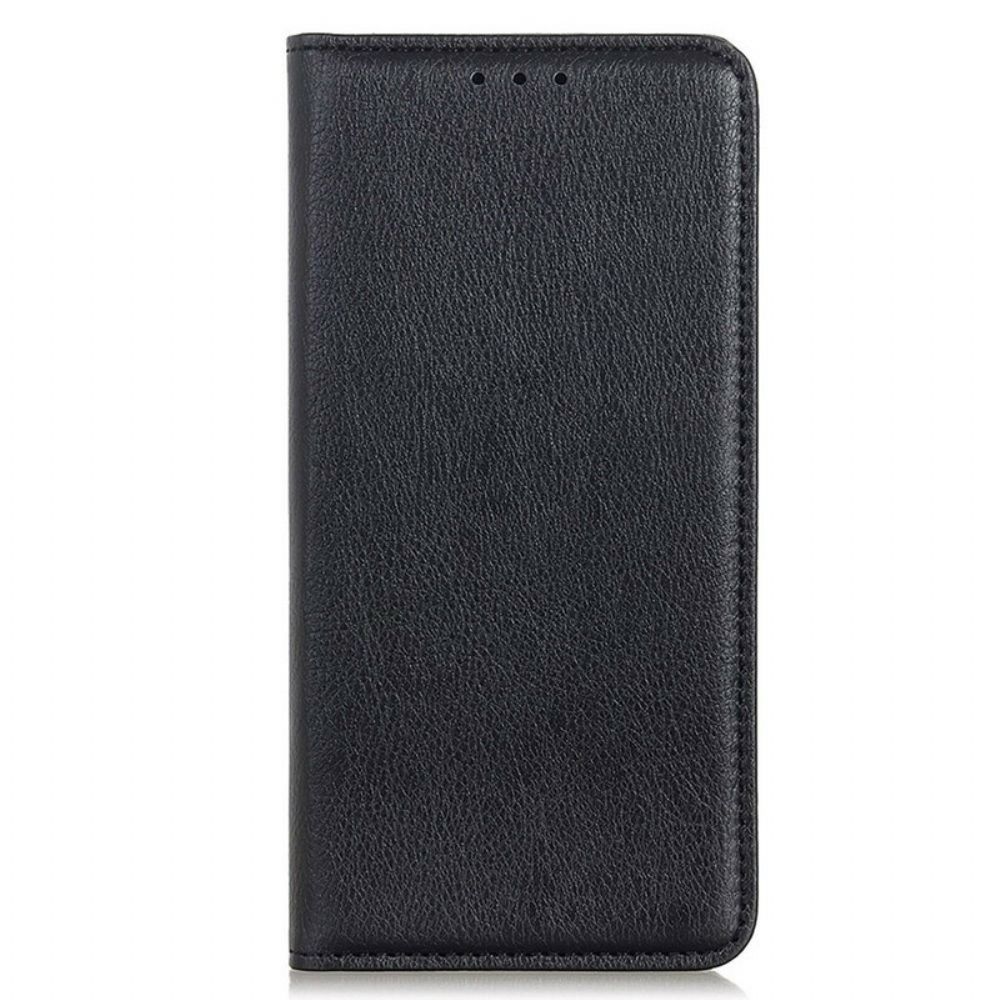 Schutzhülle Für iPhone 13 Flip Case Lychee-spaltleder