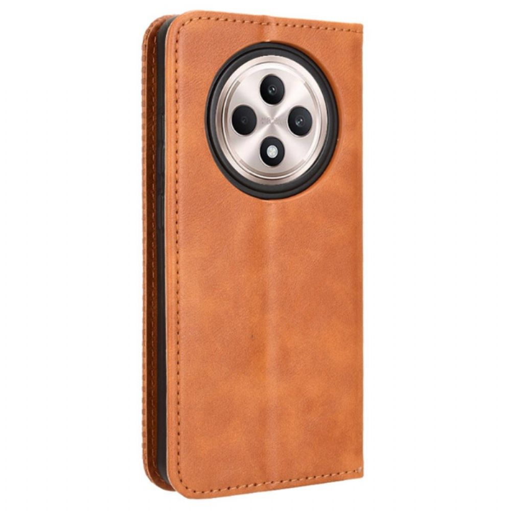 Flip Case Für Oppo Reno 12f 5g Vintage Fries