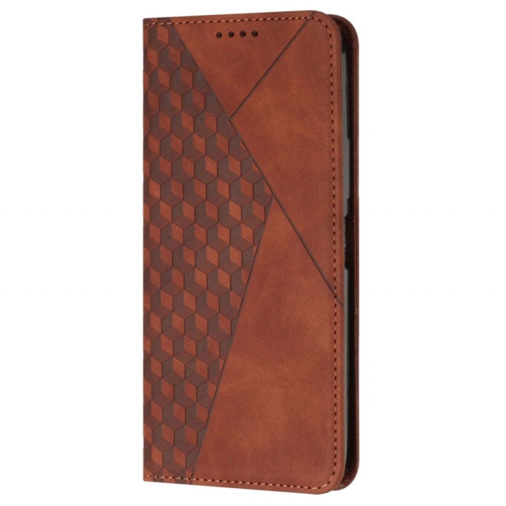 Flip Case Für Oppo Reno 12f 5g Würfel