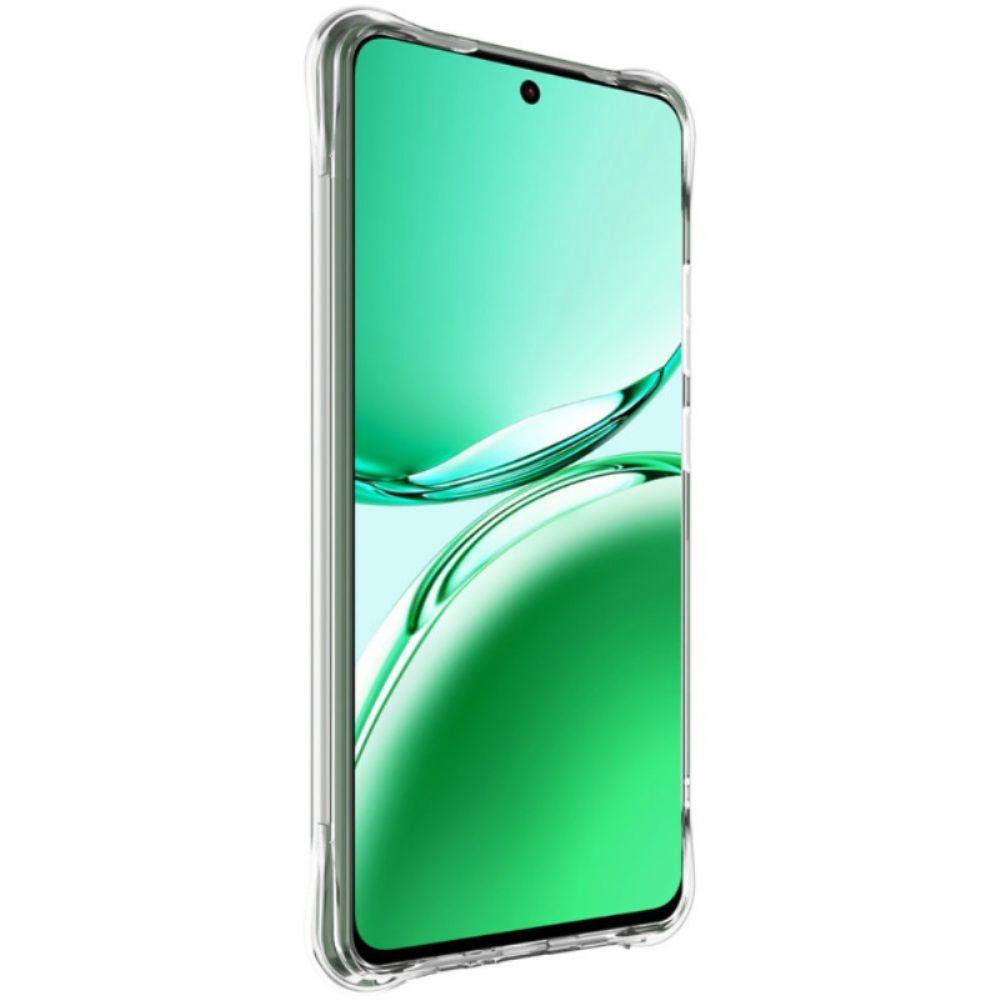 Hülle Für Oppo Reno 12f 5g Transparente Wellenstruktur Mit Imak-airbag