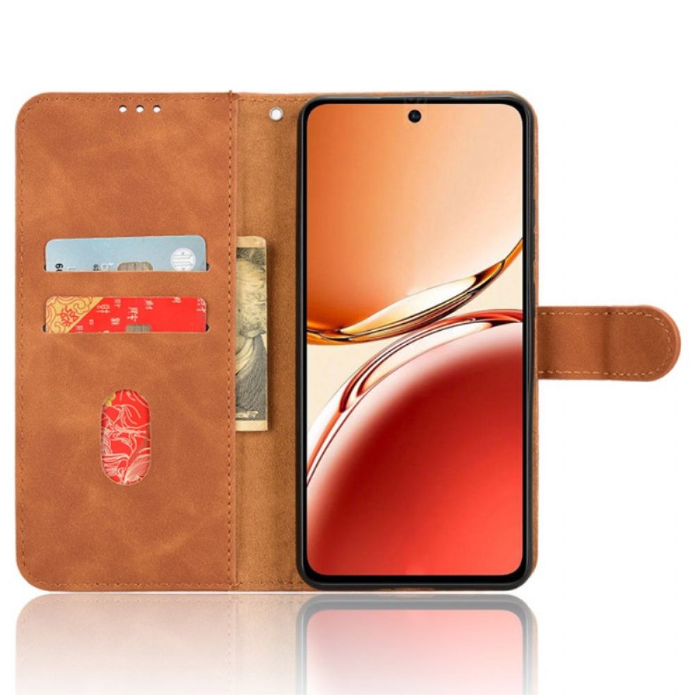 Lederhüllen Für Oppo Reno 12f 5g Wildleder-stil