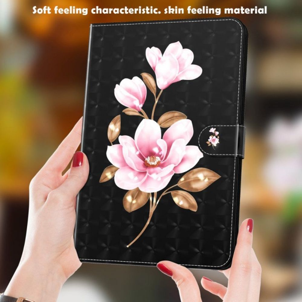 Flip Case Für Samsung Galaxy Tab A8 (2024) Baumblüten Aus Kunstleder