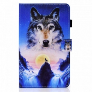 Flip Case Für Samsung Galaxy Tab A8 (2024) Bergwolf