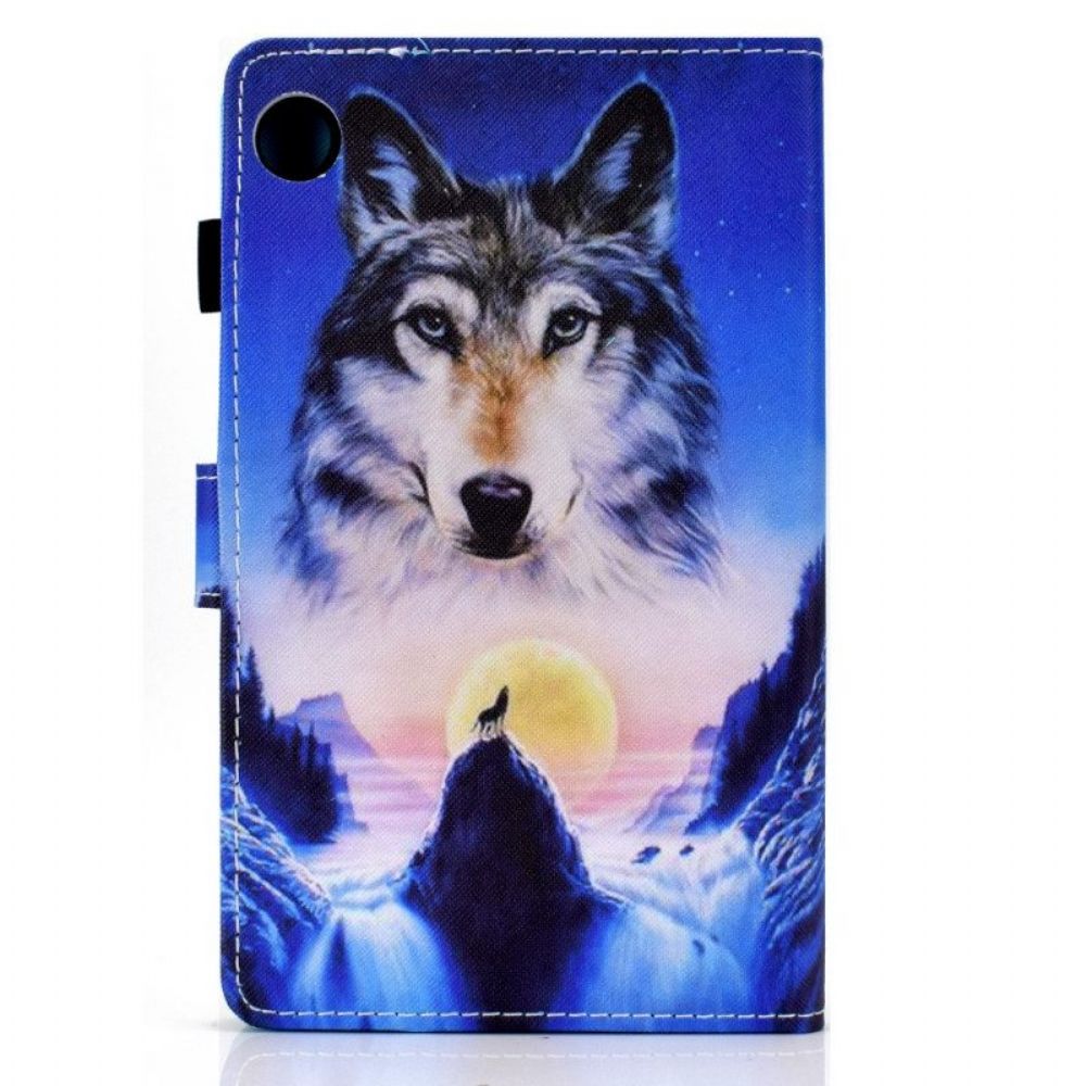 Flip Case Für Samsung Galaxy Tab A8 (2024) Bergwolf