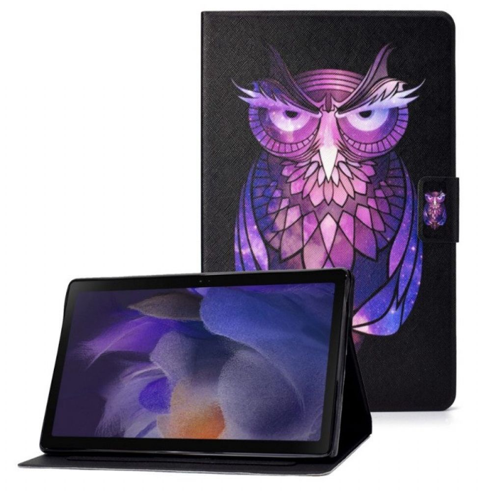 Flip Case Für Samsung Galaxy Tab A8 (2024) Eulen