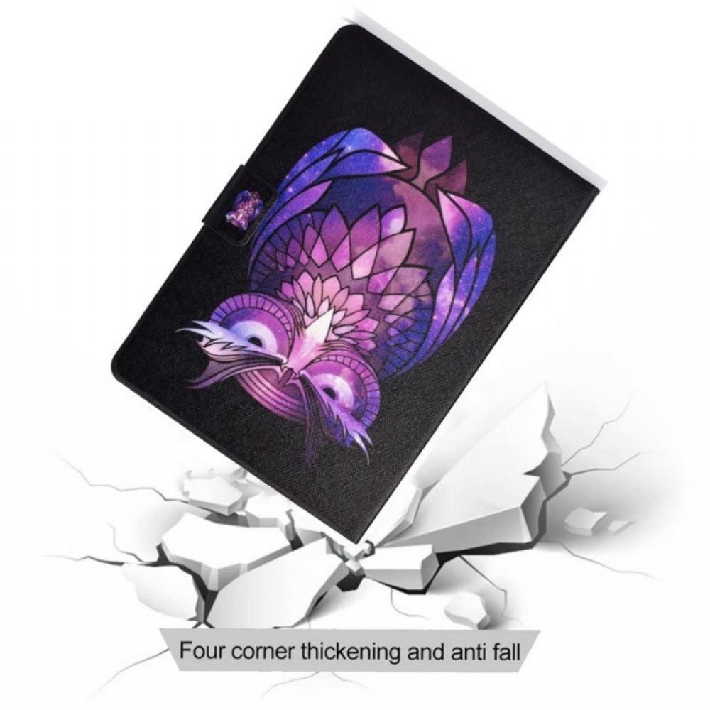 Flip Case Für Samsung Galaxy Tab A8 (2024) Eulen