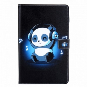 Flip Case Für Samsung Galaxy Tab A8 (2024) Funkiger Panda