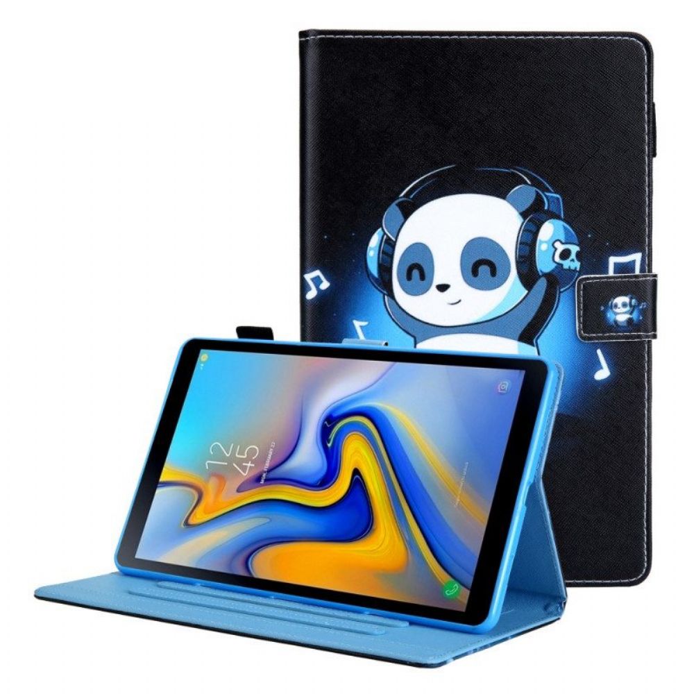 Flip Case Für Samsung Galaxy Tab A8 (2024) Funkiger Panda