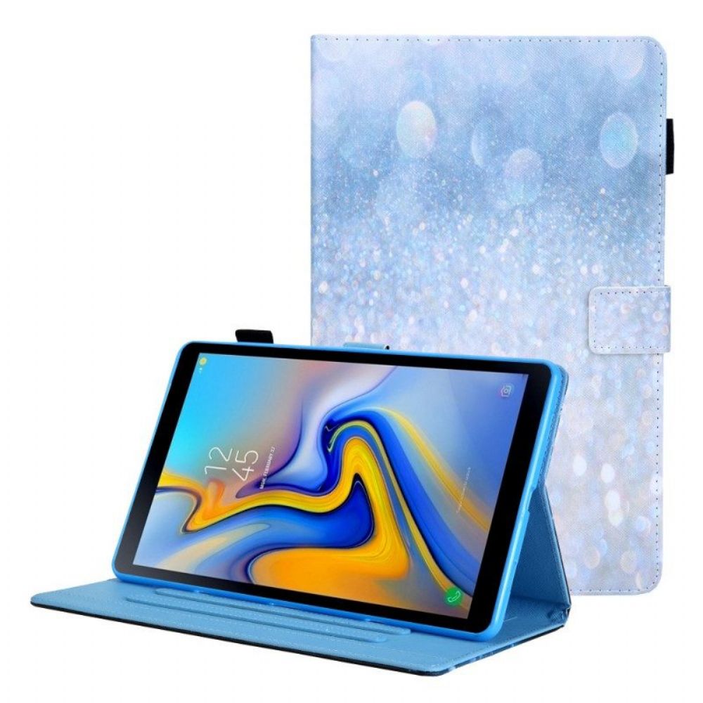 Flip Case Für Samsung Galaxy Tab A8 (2024) Glänzende Pailletten