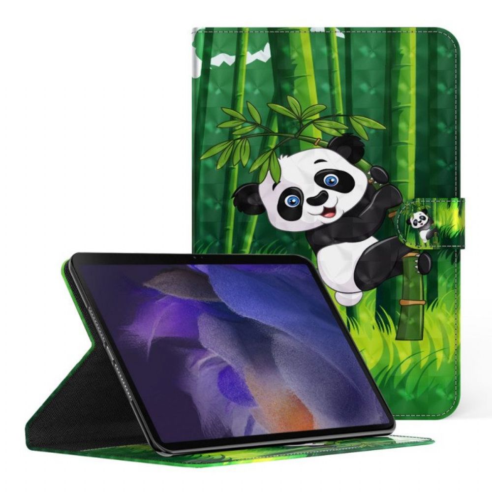 Flip Case Für Samsung Galaxy Tab A8 (2024) Panda