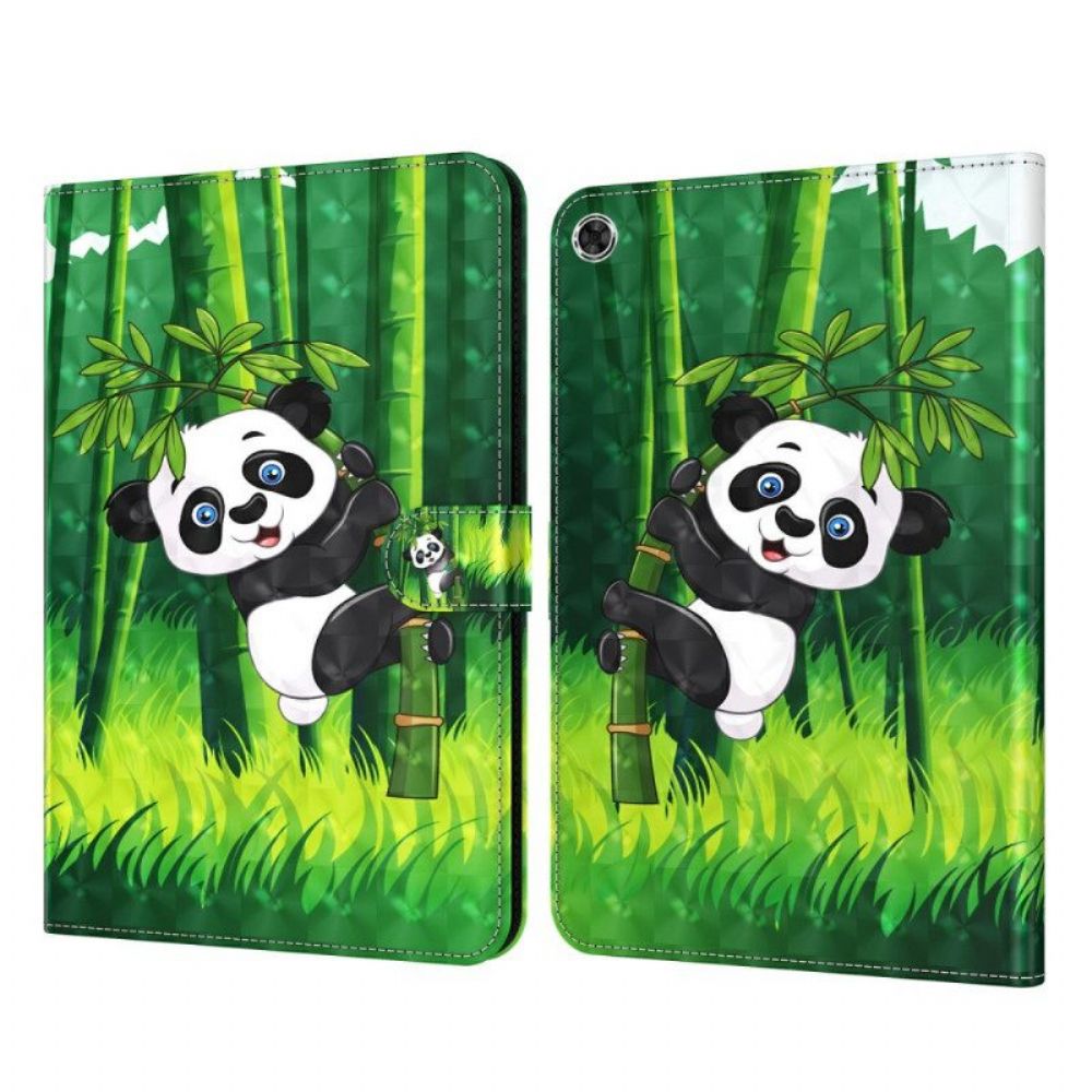 Flip Case Für Samsung Galaxy Tab A8 (2024) Panda