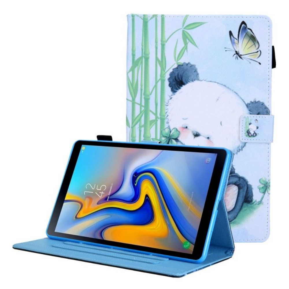 Flip Case Für Samsung Galaxy Tab A8 (2024) Panda In Der Natur