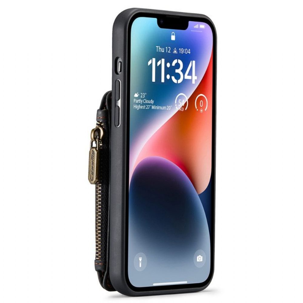 Hülle Für iPhone 15 Plus Brieftasche Caseme-geldbörsenstil