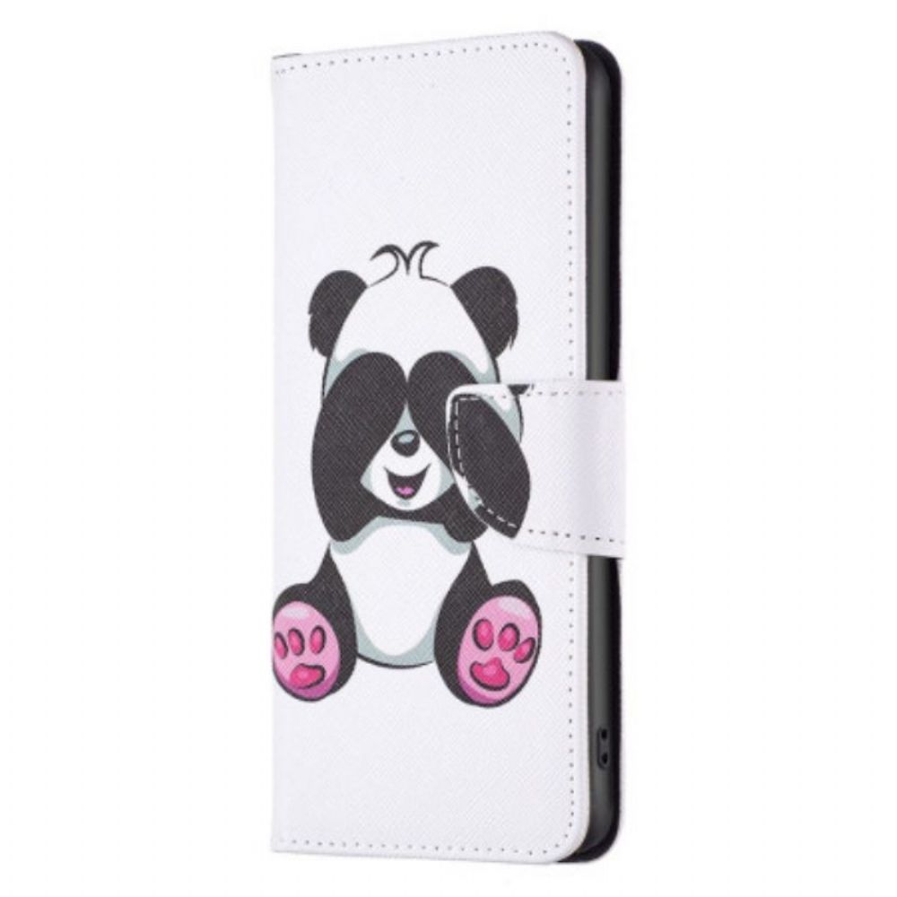 Lederhüllen Für iPhone 15 Plus Panda