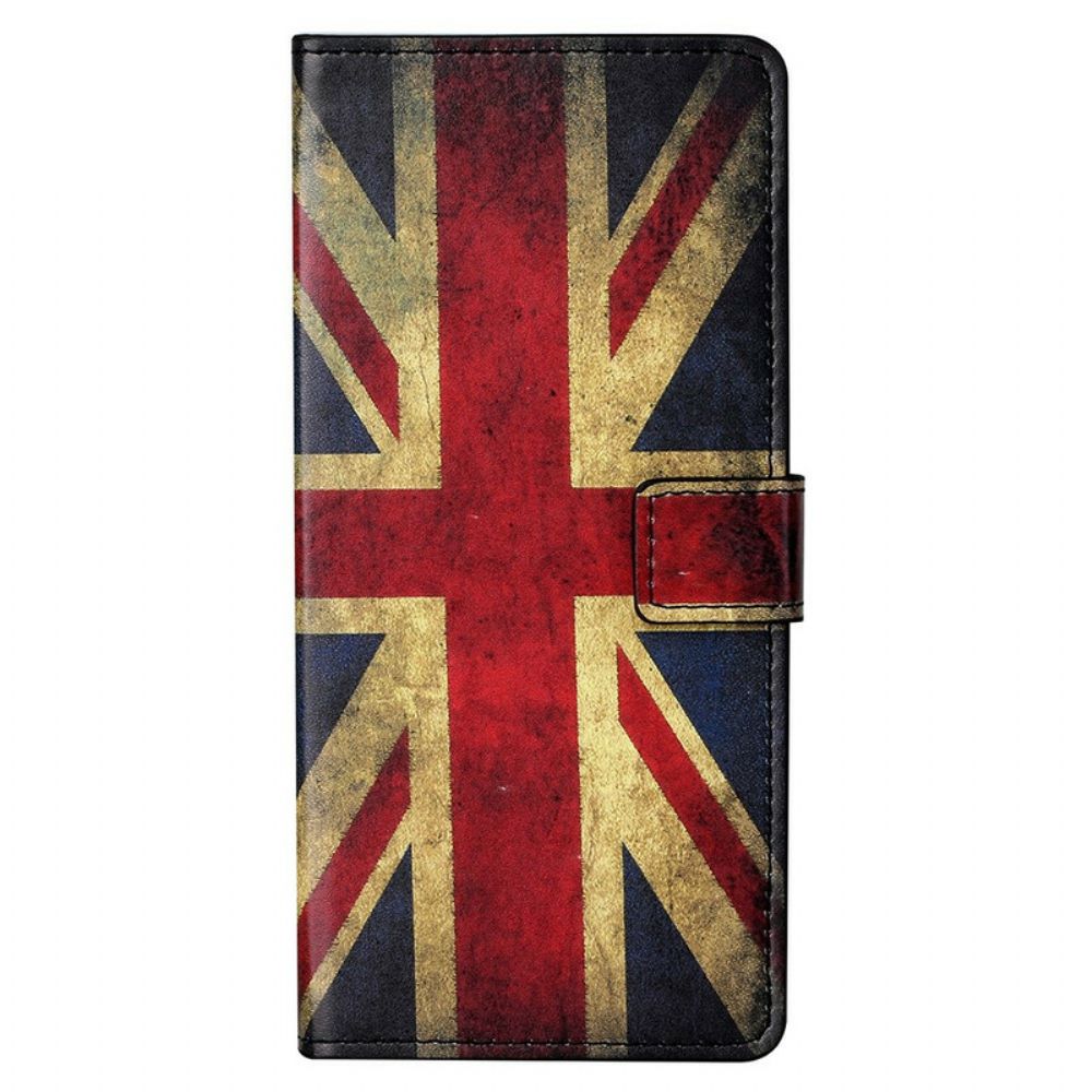 Flip Case Für iPhone 13 Pro Max England-flagge