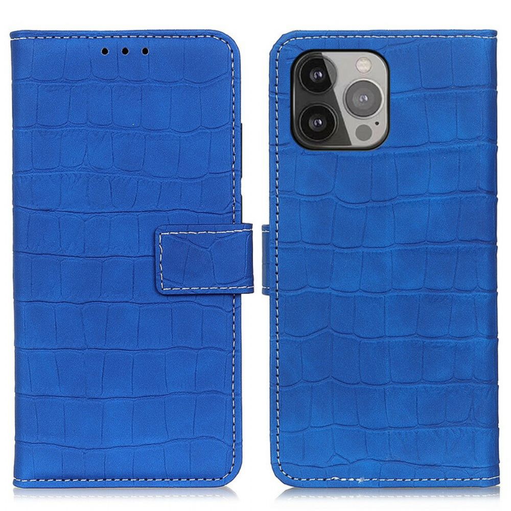 Flip Case Für iPhone 13 Pro Max Krokodilkraft