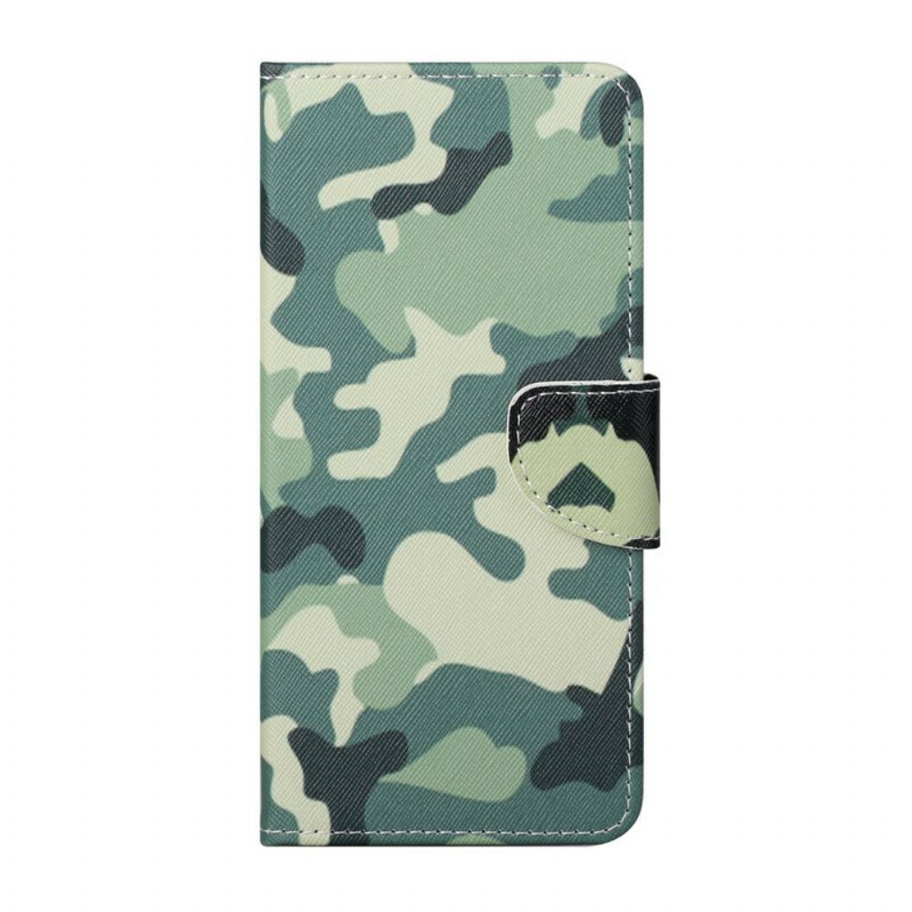 Flip Case Für iPhone 13 Pro Max Militärische Tarnung