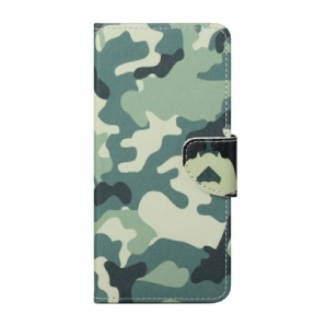 Flip Case Für iPhone 13 Pro Max Militärische Tarnung