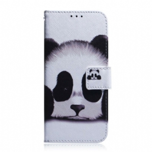 Flip Case Für iPhone 13 Pro Max Pandagesicht