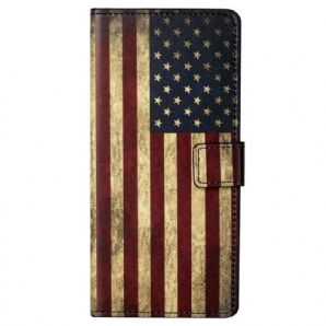 Flip Case Für iPhone 13 Pro Max Us-flagge