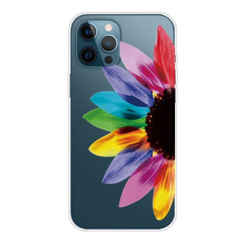 Handyhülle Für iPhone 13 Pro Max Bunte Blume