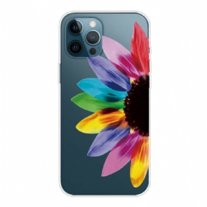 Handyhülle Für iPhone 13 Pro Max Bunte Blume