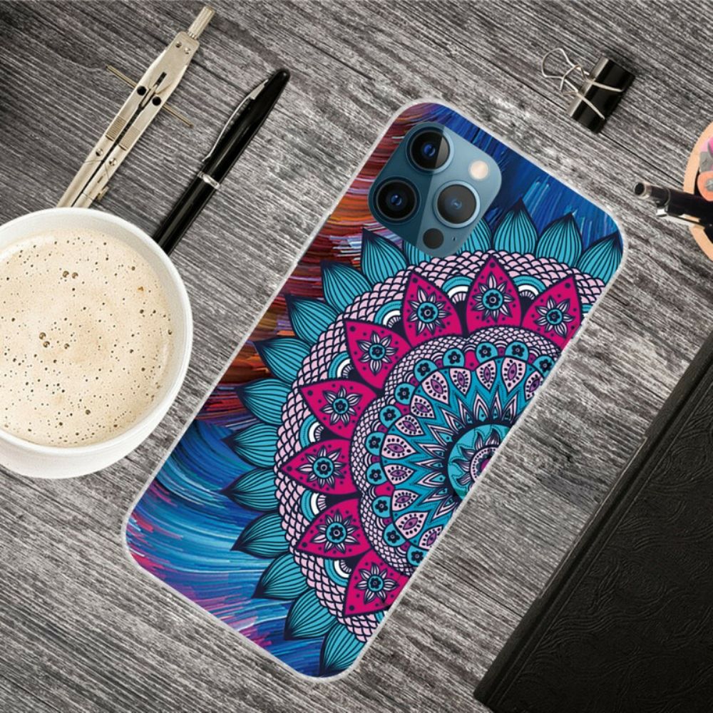 Handyhülle Für iPhone 13 Pro Max Buntes Mandala