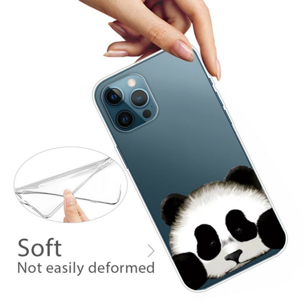 Handyhülle Für iPhone 13 Pro Max Durchsichtiger Panda