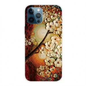 Handyhülle Für iPhone 13 Pro Max Flexible Blumen