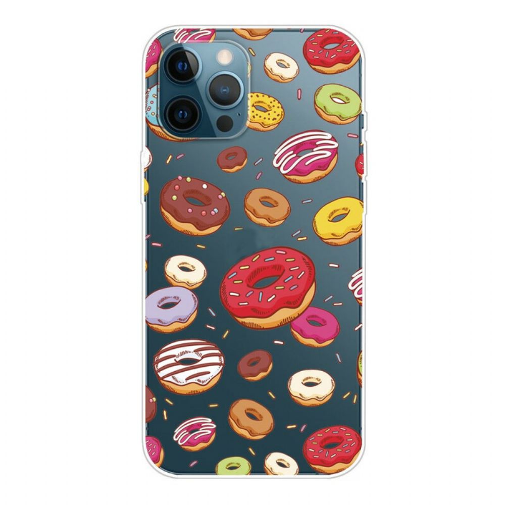 Handyhülle Für iPhone 13 Pro Max Liebe Donuts