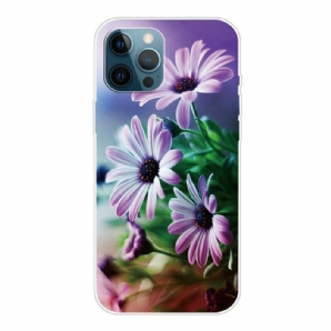 Handyhülle Für iPhone 13 Pro Max Realistische Blumen