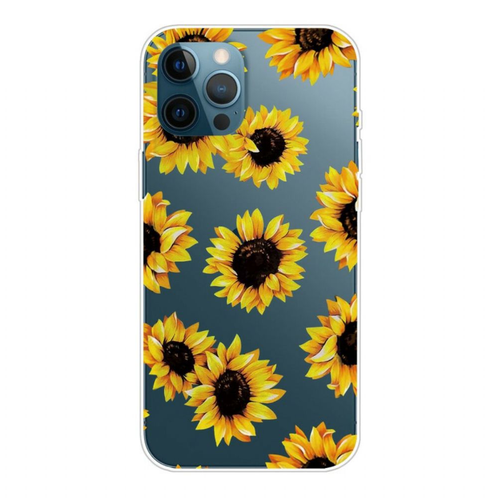 Handyhülle Für iPhone 13 Pro Max Sonnenblumen