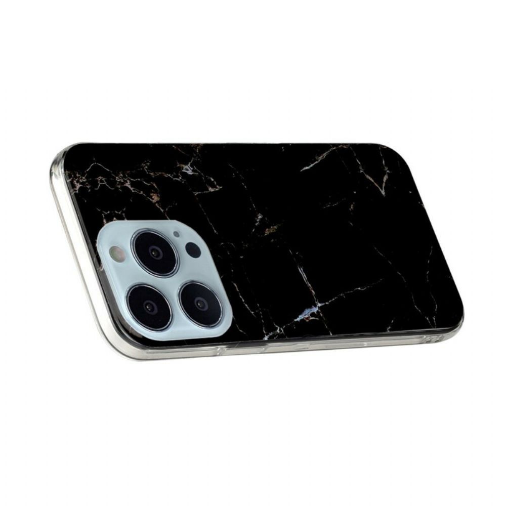 Handyhülle Für iPhone 13 Pro Max Vereinfachter Marmor