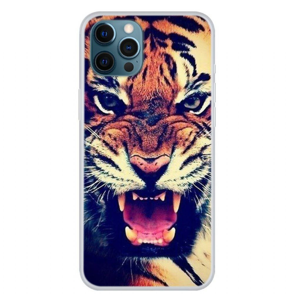 Handyhülle Für iPhone 13 Pro Max Vorderer Tiger