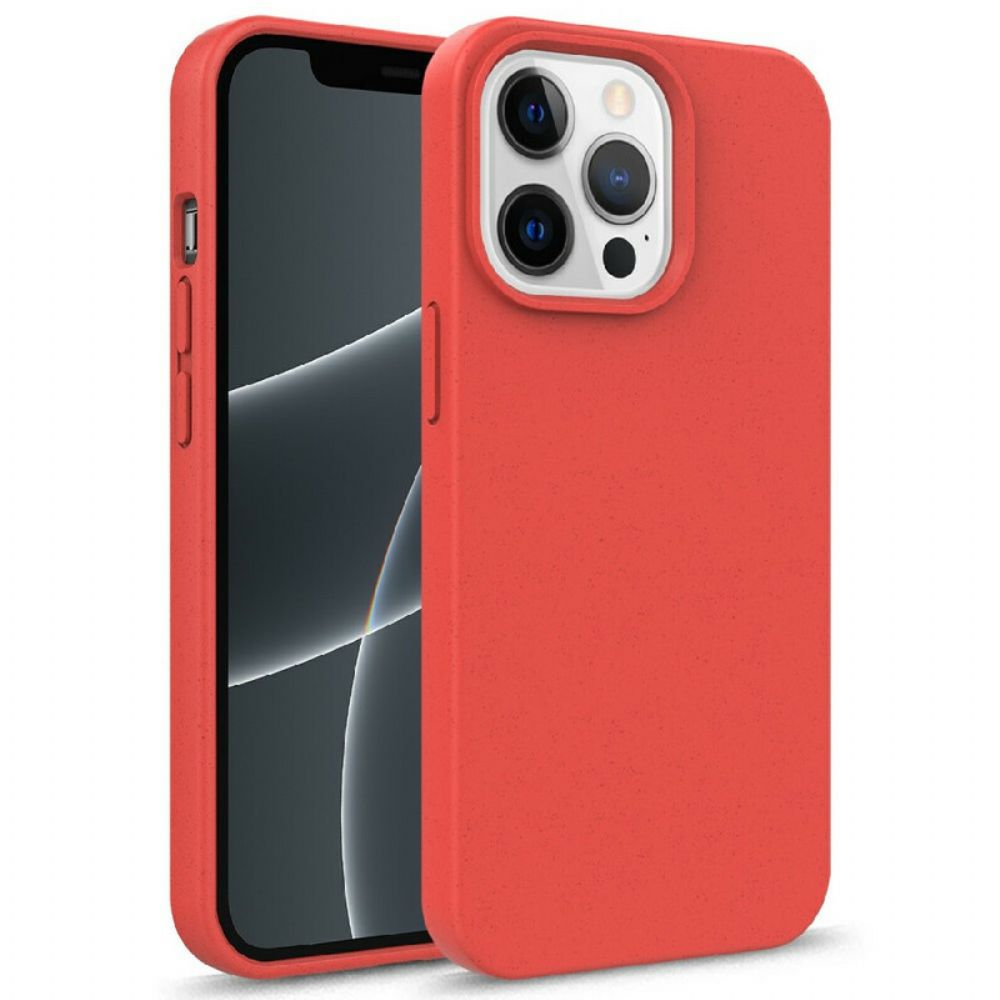 Handyhülle Für iPhone 13 Pro Max Weizenstroh Design