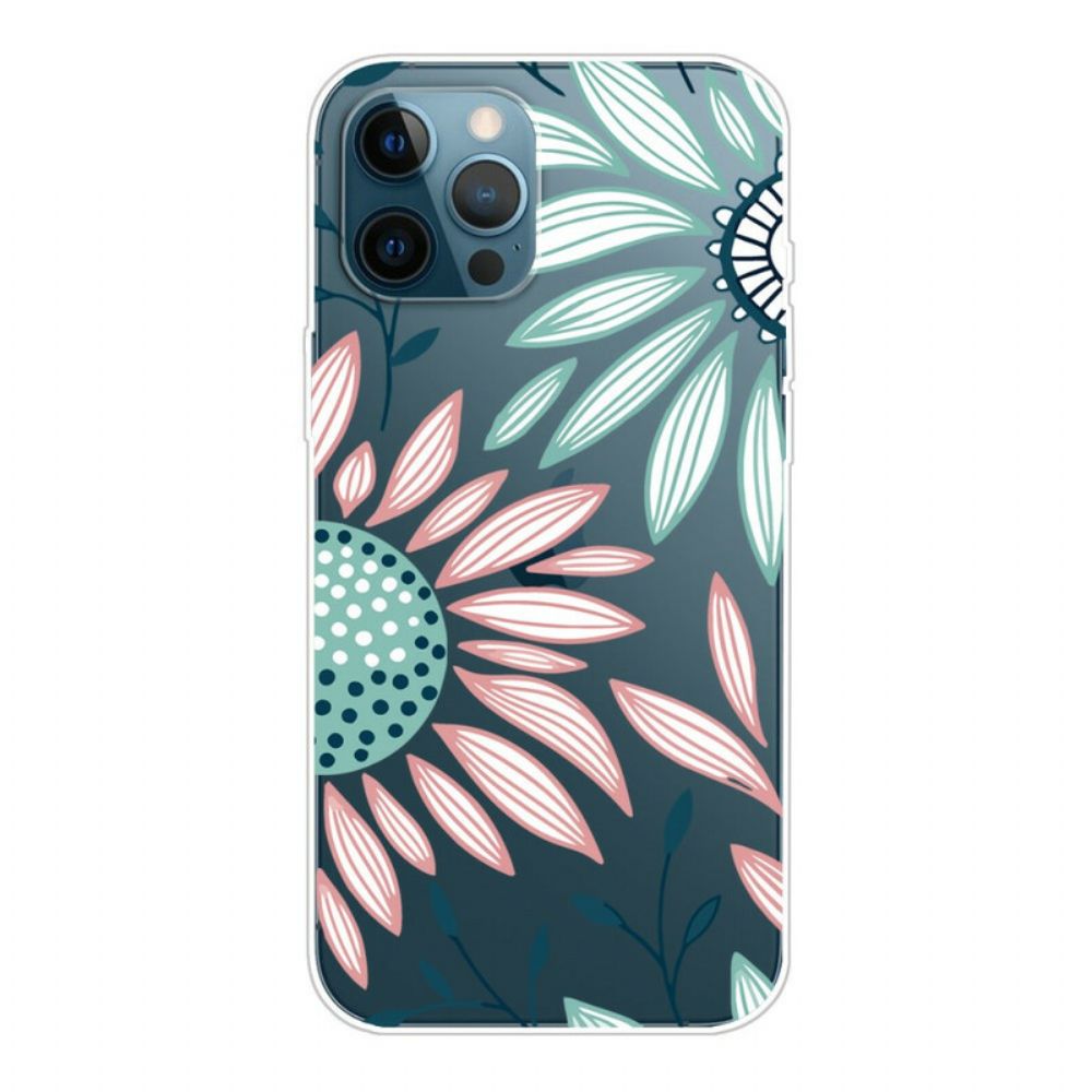 Hülle Für iPhone 13 Pro Max Durchsichtige Blume