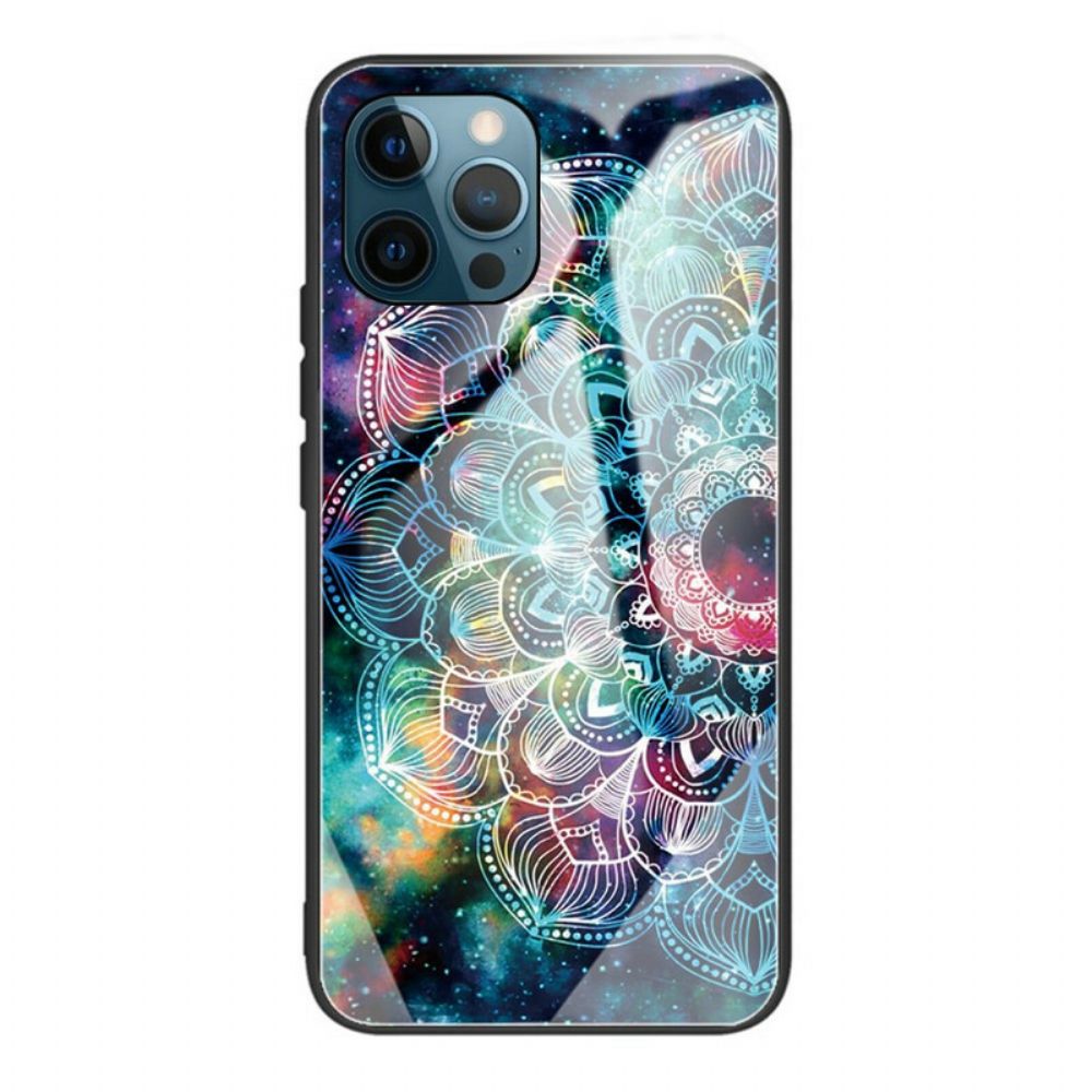 Hülle Für iPhone 13 Pro Max Mandala Aus Gehärtetem Glas